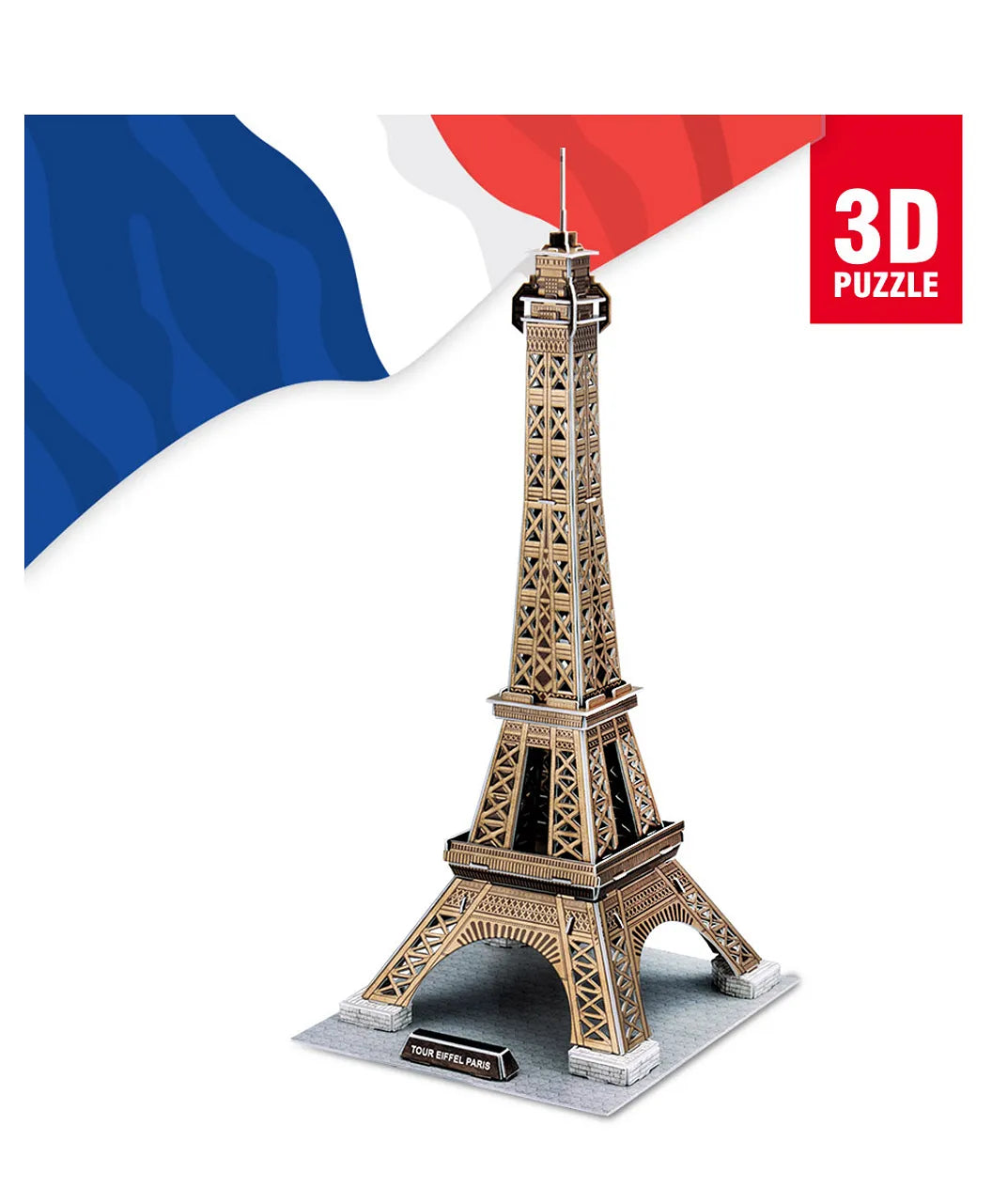 Cubicfun 3D Puzzle Eiffel Tower - 39Pcs