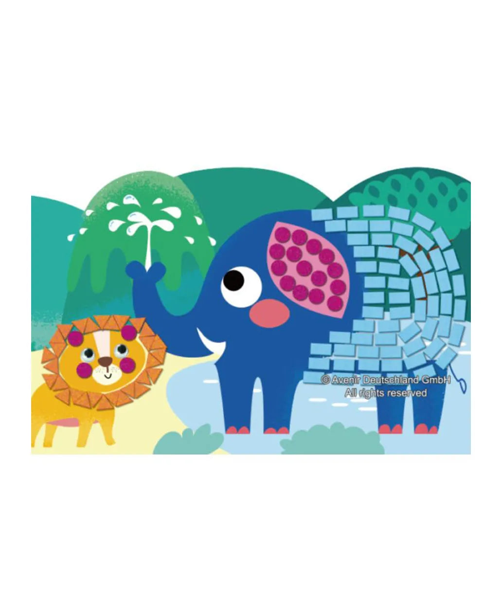 Avenir Create My First Story Book - Wild Animals - Laadlee