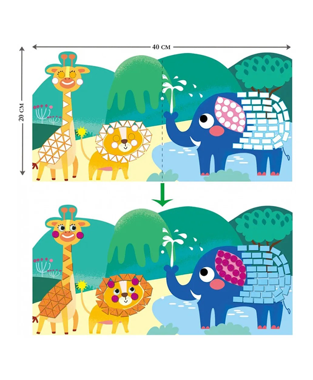 Avenir Create My First Story Book - Wild Animals - Laadlee