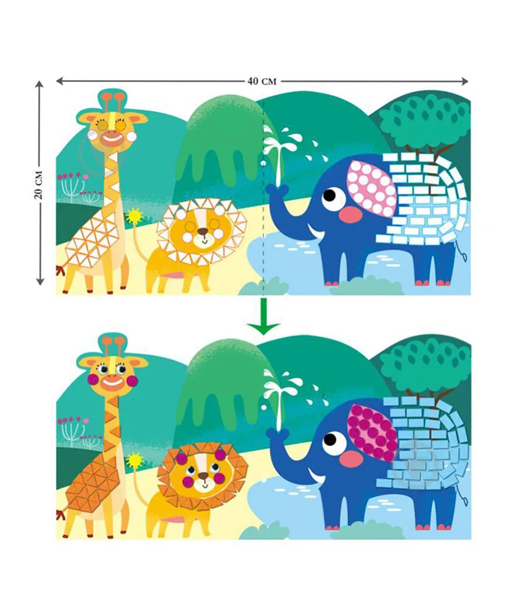 Avenir Create My First Story Book - Wild Animals - Laadlee