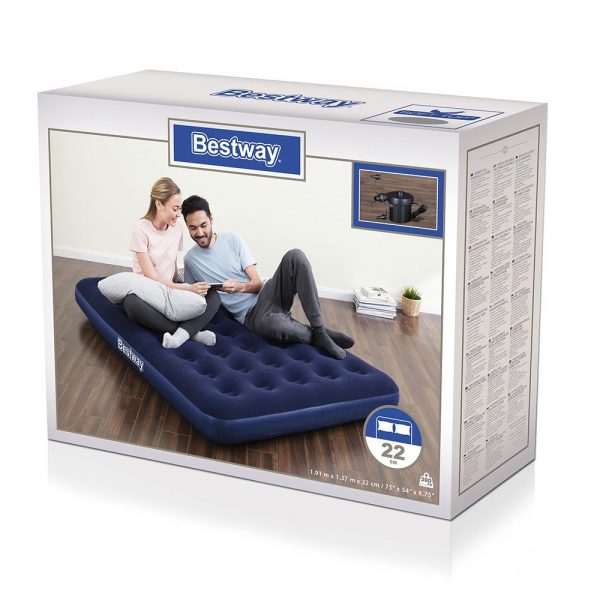 Bestway Airbed Outd Hdacpump - 191X137X22