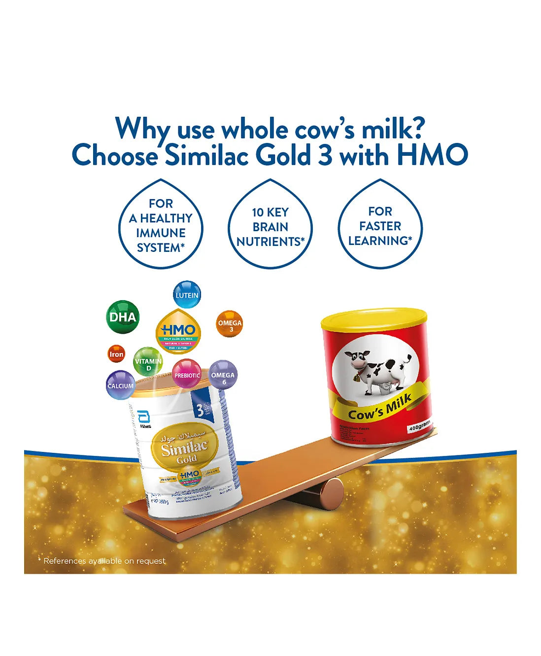 Similac Gold 3 HMO - 1600gm