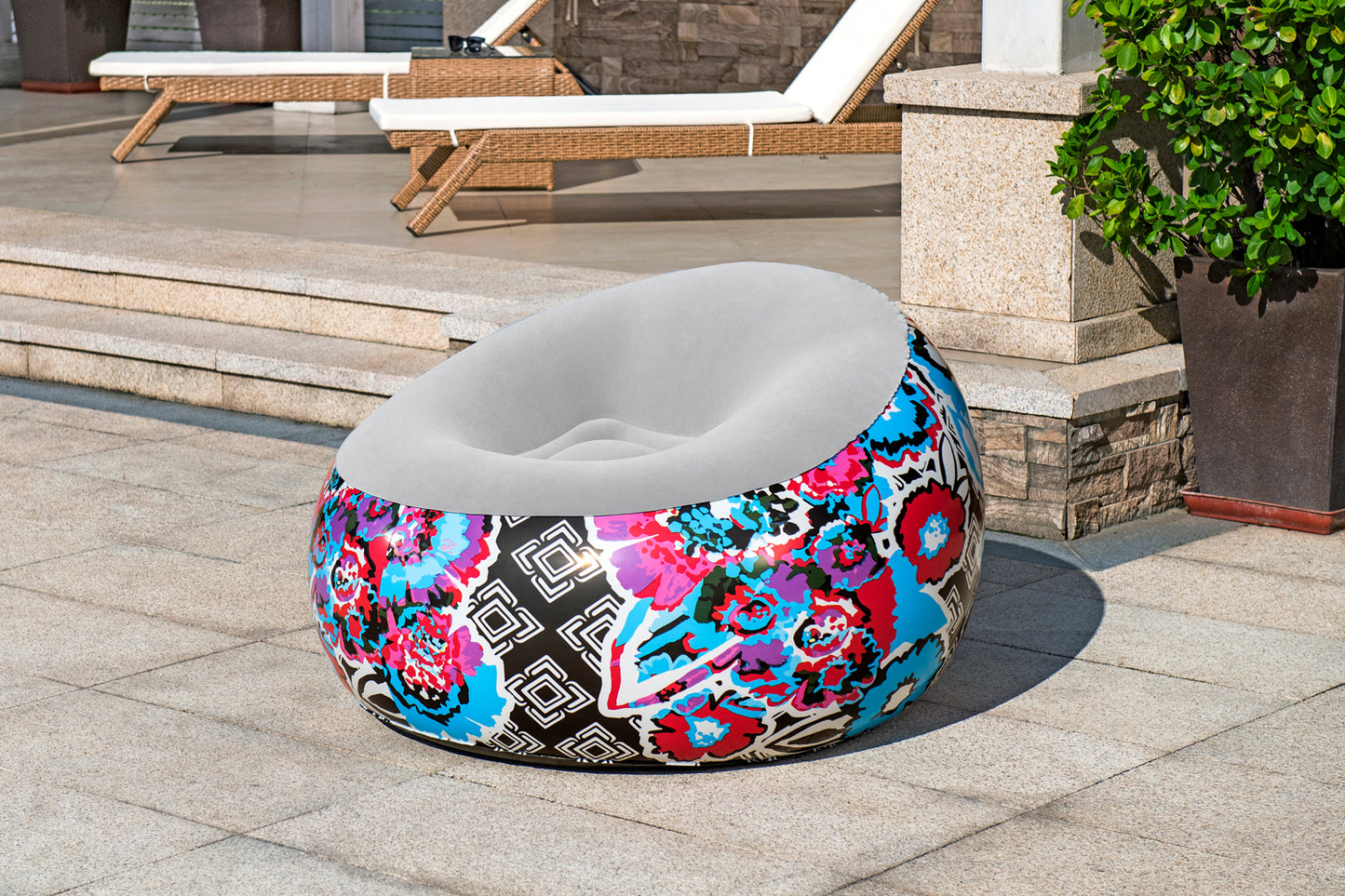 Bestway Floral Airchair