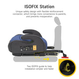 Jovikids Ohho I-Size Booster Seat for Car with ISOFIX Age 6 To 12 - Blue