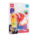 Hola 2-in-1 Light & Rattle Keys Baby Teether