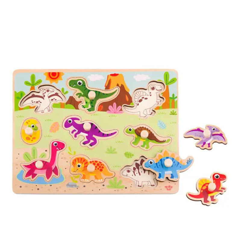 Tooky Toys Dinosaur Puzzle - Laadlee