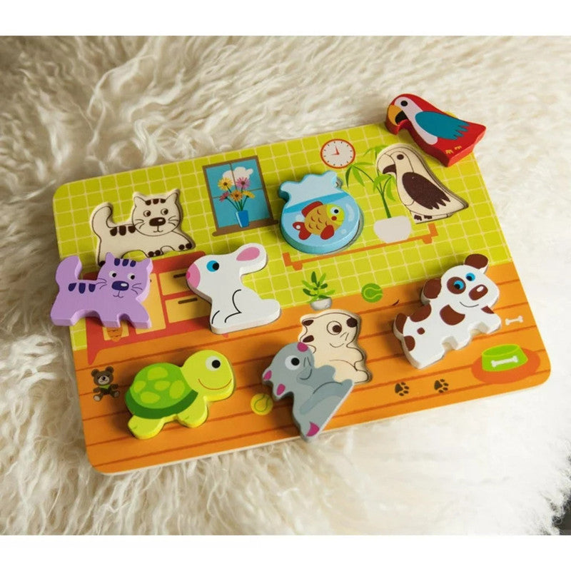 Tooky Toys Chunky Puzzle - Pet