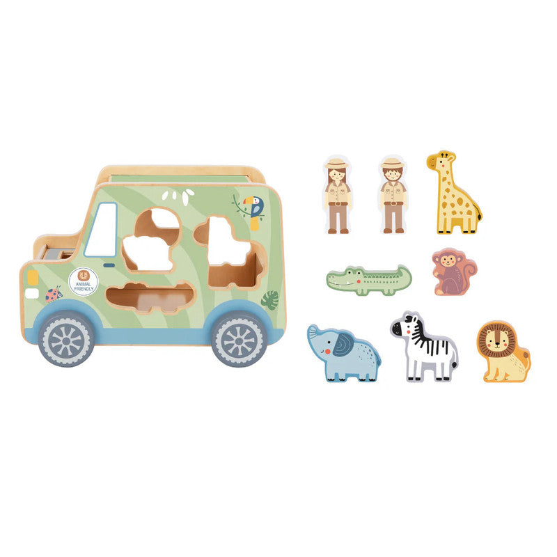 Tooky Toys Animal Jeep - Laadlee