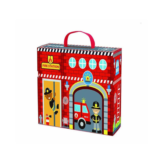 Tooky Toys Fire Station Box