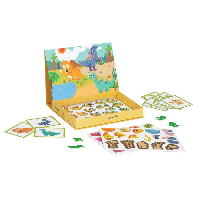 Tooky Toys Magnetic Box - Dinosaur - Laadlee