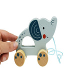 Tooky Toys Pull Along - Elephant - Laadlee
