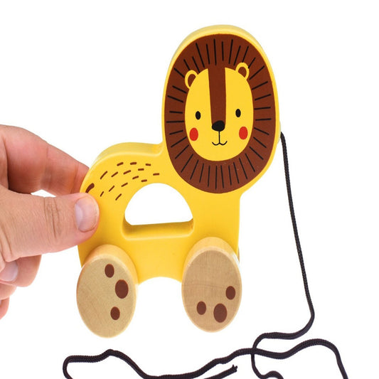 Tooky Toys Pull Along - Lion