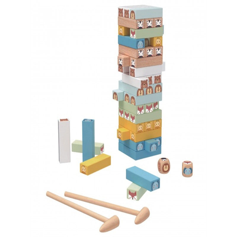 Tooky Toys Stacking Game - Animals - Laadlee
