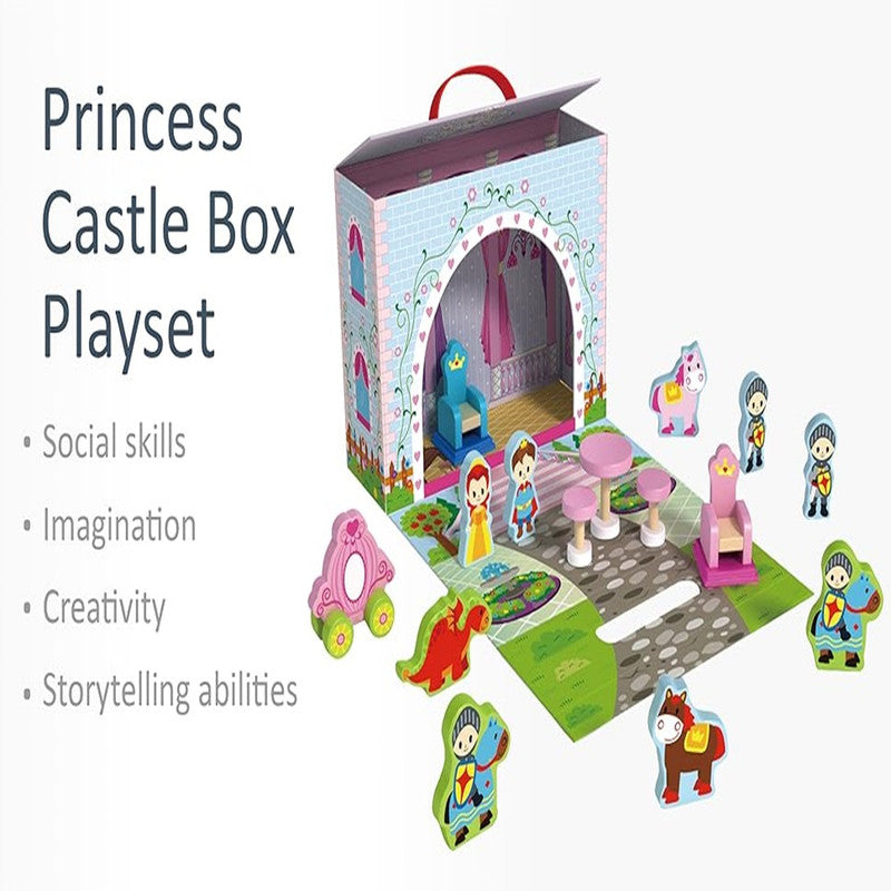 Tooky Toys Castle Play Box - Laadlee