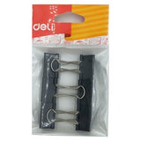 Deli Binder Clip 32mm 6Pcs Dl-32MM-6P