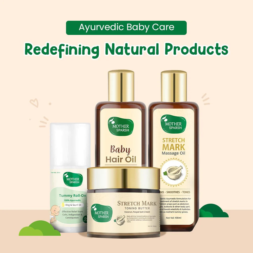 Mother Sparsh Stretch Mark Toning Butter - 100gm - Laadlee