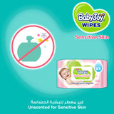 BabyJoy Sensitive Skin Wet Wipes Regular - 48Pcs