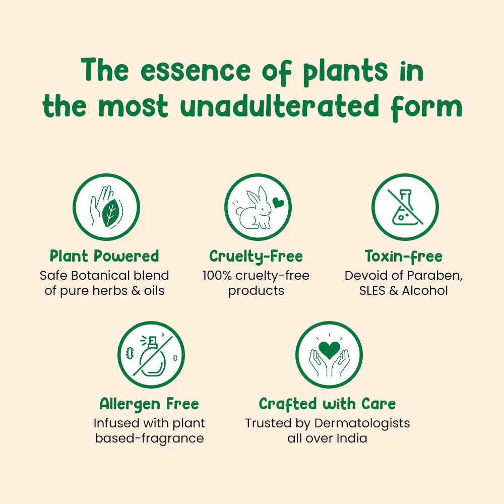 Mother Sparsh Plant Powered Baby Liquid Cleanser + Refill - Pack of 2 - Laadlee