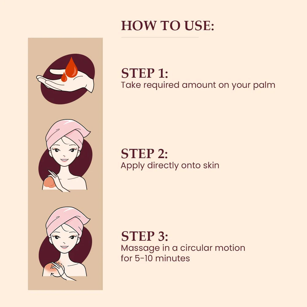 Mother Sparsh Rose & Beetroot Body Oil - 100ml - Laadlee