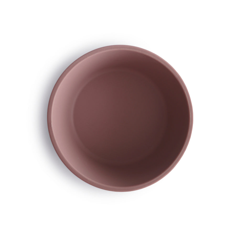 Mushie Silicone Bowl Cloudy Mauve - Laadlee