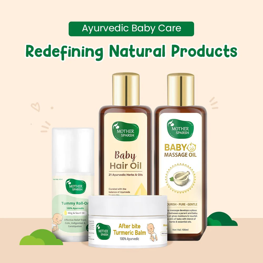 Mother Sparsh After Bite Turmeric Balm for Babies - 25gm - Laadlee