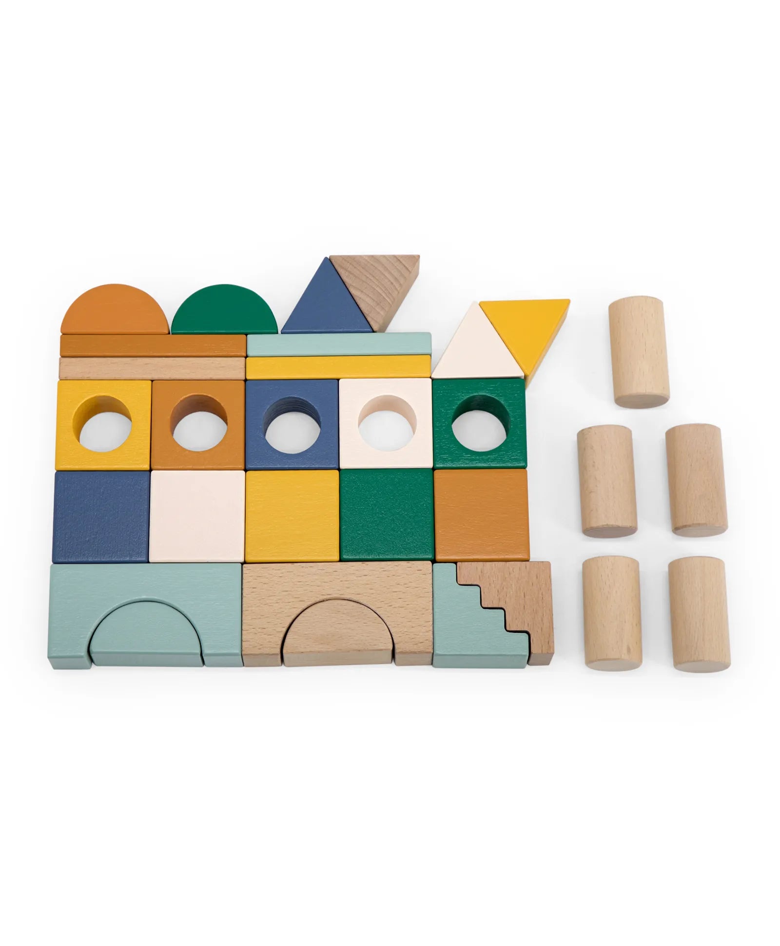Trixie Wooden Block City - 31Pcs - Laadlee