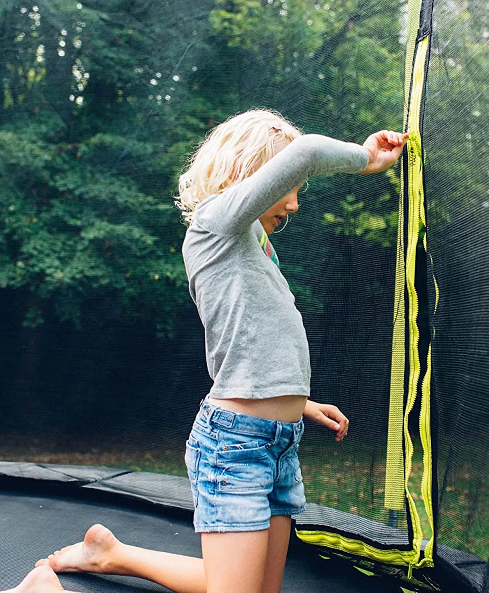 Plum Junior Springsafe Trampoline & Enclosure - Laadlee