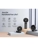 JisuLife Handheld Fan Life7 - Black