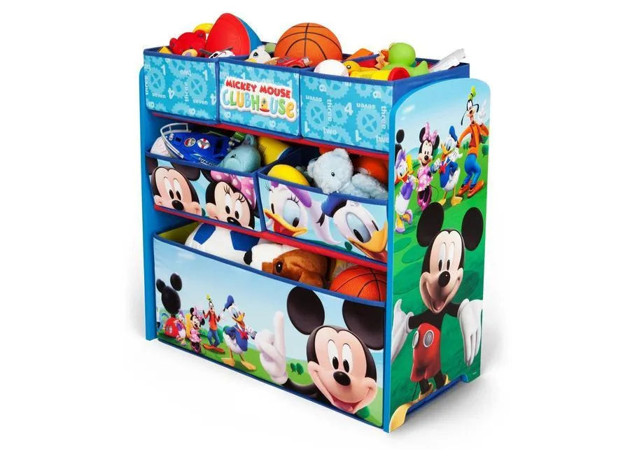 Delta Children Mickey Mouse Multi Bin Toy Organizer