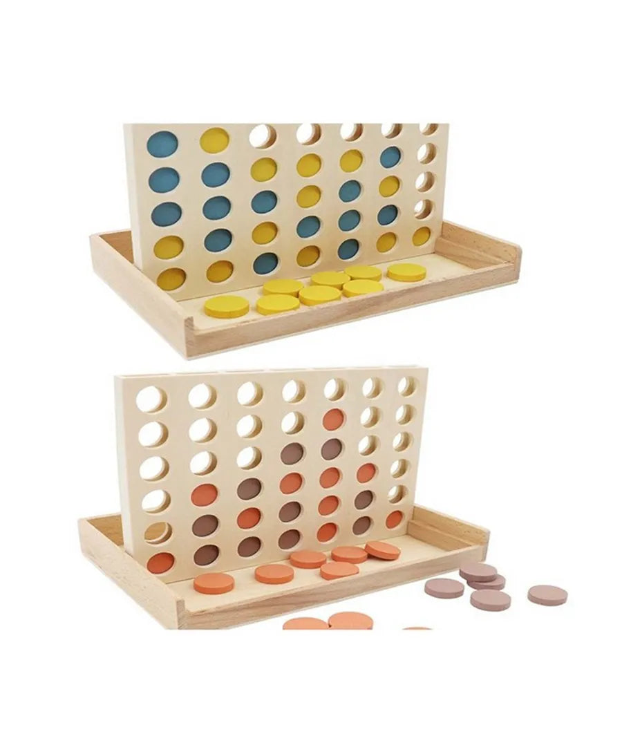 Andreu Toys Wooden 4 In A Row - Laadlee