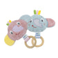 Babyjem Small Elephant Toy - Pink - Laadlee