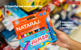 Nataraj Jumbo Washable Marker Set 12 Colour