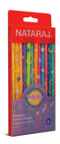 Nataraj Pastel Colour Pencil 12 Colours In Pet Pack