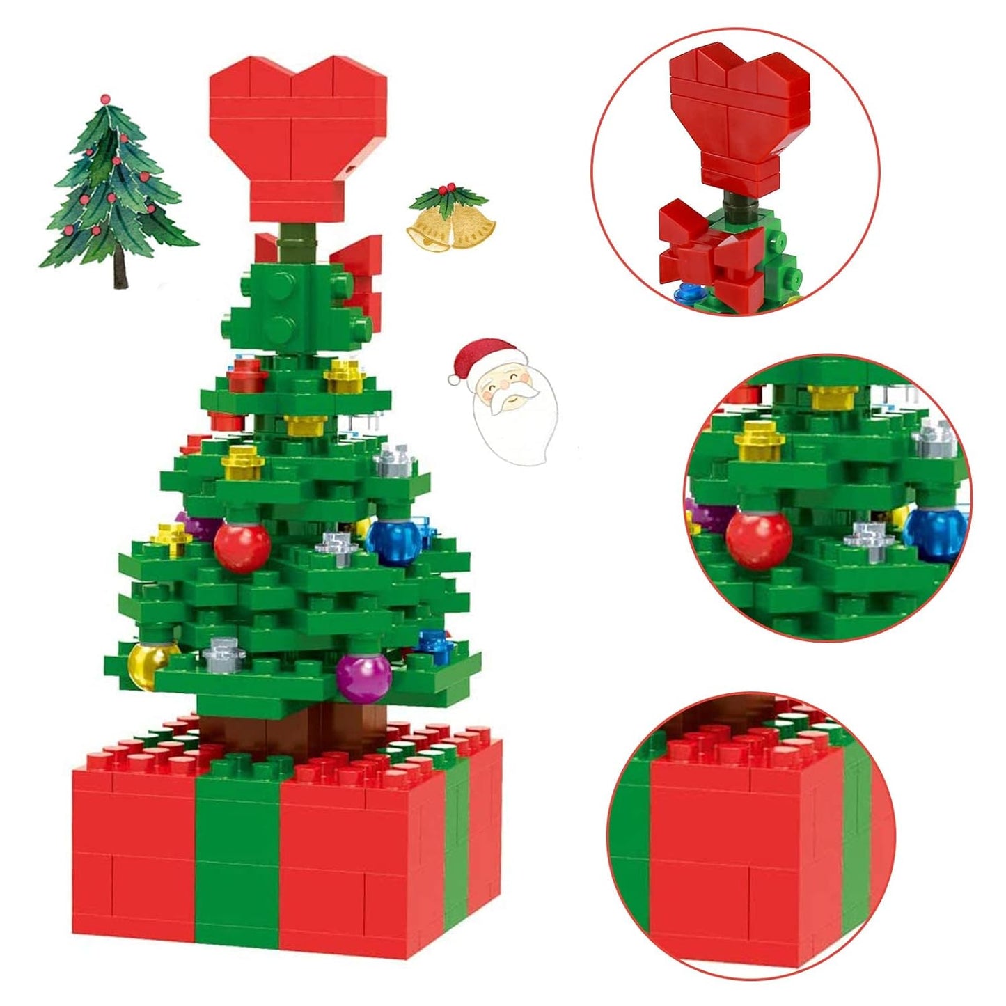 Banbao Christmas Set - 187Pcs