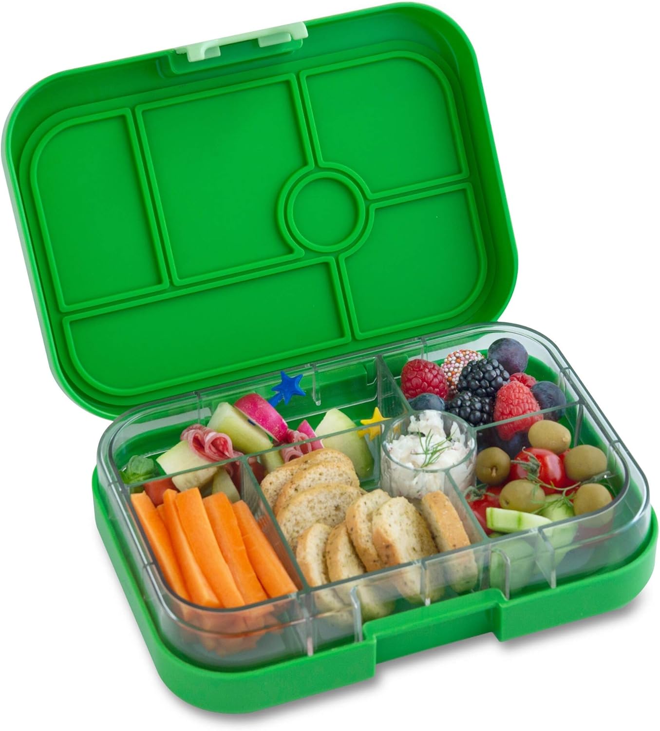 Yumbox Original 6 Compartment Lunch Box - Cilantro Green