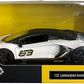 MSZ Lamborghini Aventador SVJ Car 1:32 Die-Cast Replica - White - Laadlee