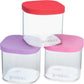 Yumbox Chop Chop Glass Cubes Juicy Set Of 3