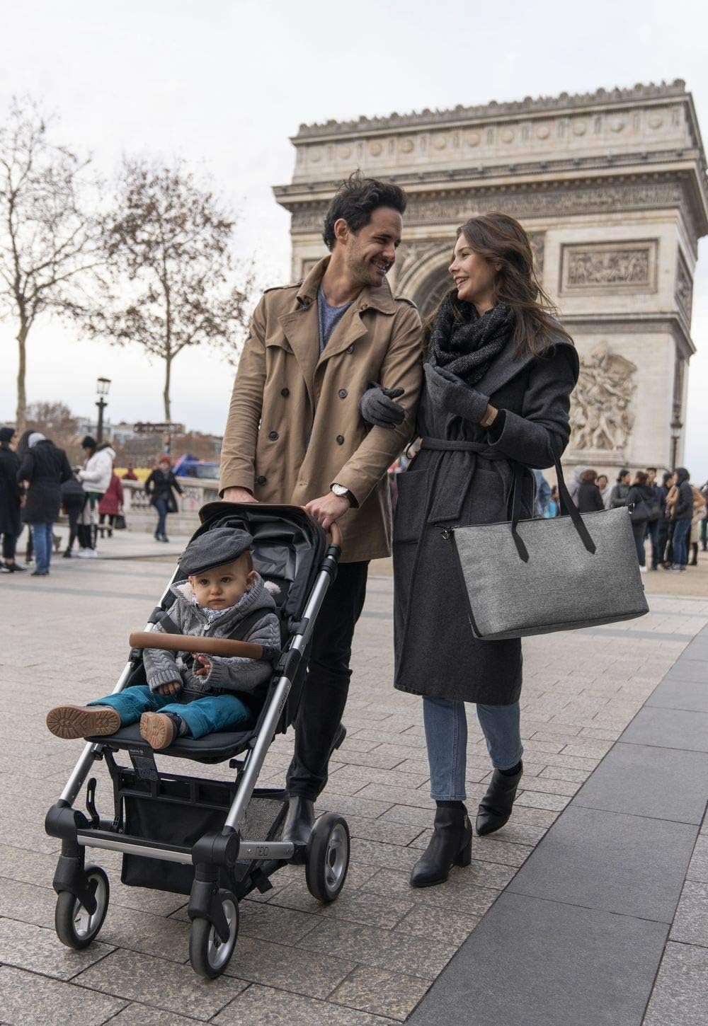 Babymoov Changing Bag Le Champ Elysees - Smokey