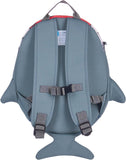 Crazy Safety Children Backpack Shark - Grey - Laadlee