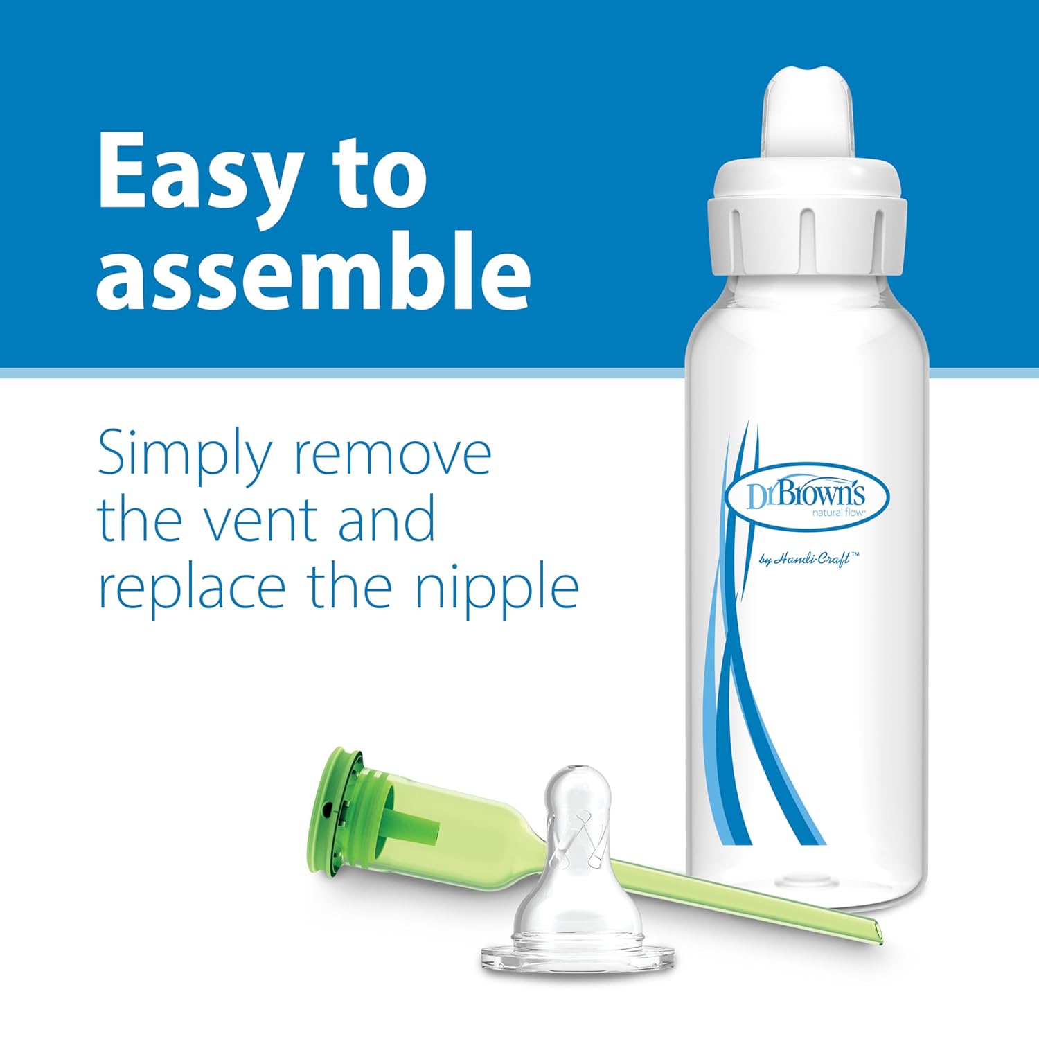 Dr. Brown's Narrow Options+ Bottle Sippy Spout - Pack of 2 - Laadlee