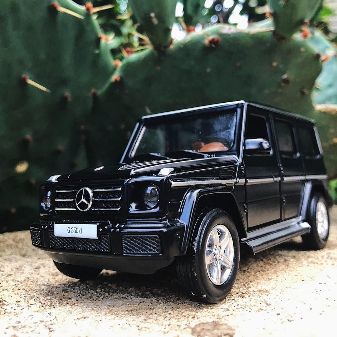 MSZ Mercedes Benz G350D Jeep 1:32 Die-Cast Replica - Black - Laadlee