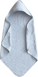Mushie Hooded Towel Baby Blue - Laadlee