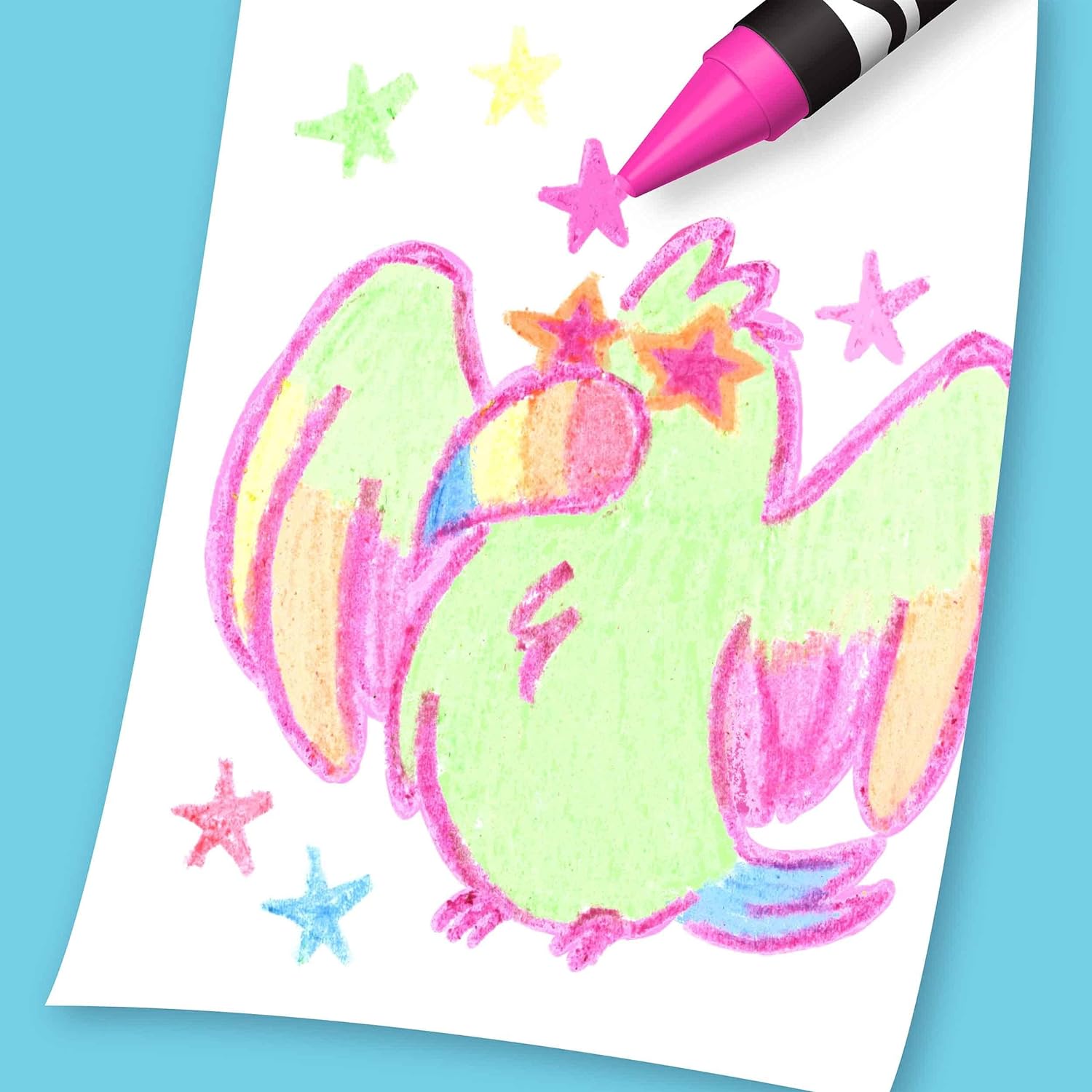Crayola Neon Crayons - Pack of 24 - Laadlee