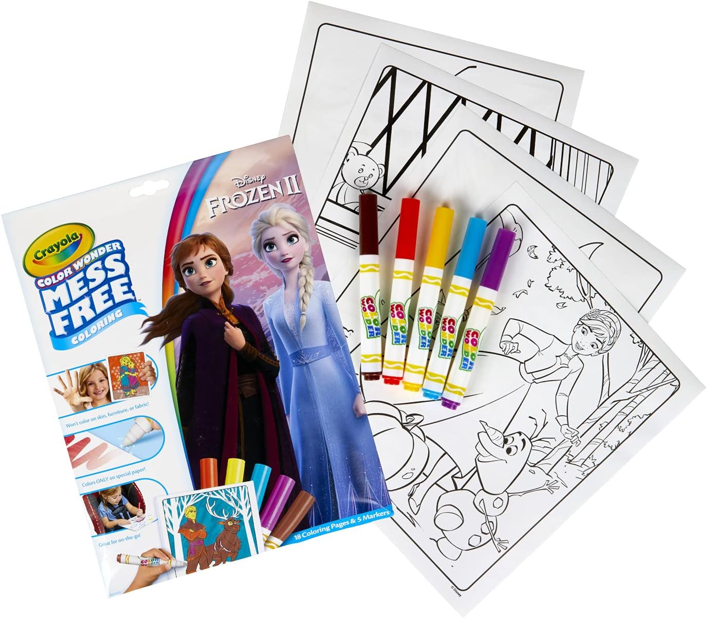 Crayola Color Wonder Overwrap Frozen 2 - Laadlee