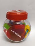 Nataraj Pointy Sharpener Mini Jar - 22pcs Assorted