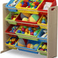 Delta Children Kids Toy Storage Organizer With 12 Plastic Bins