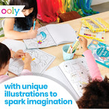 Ooly Carry Along Crayons & Coloring Book Kit - Unicorn Pals