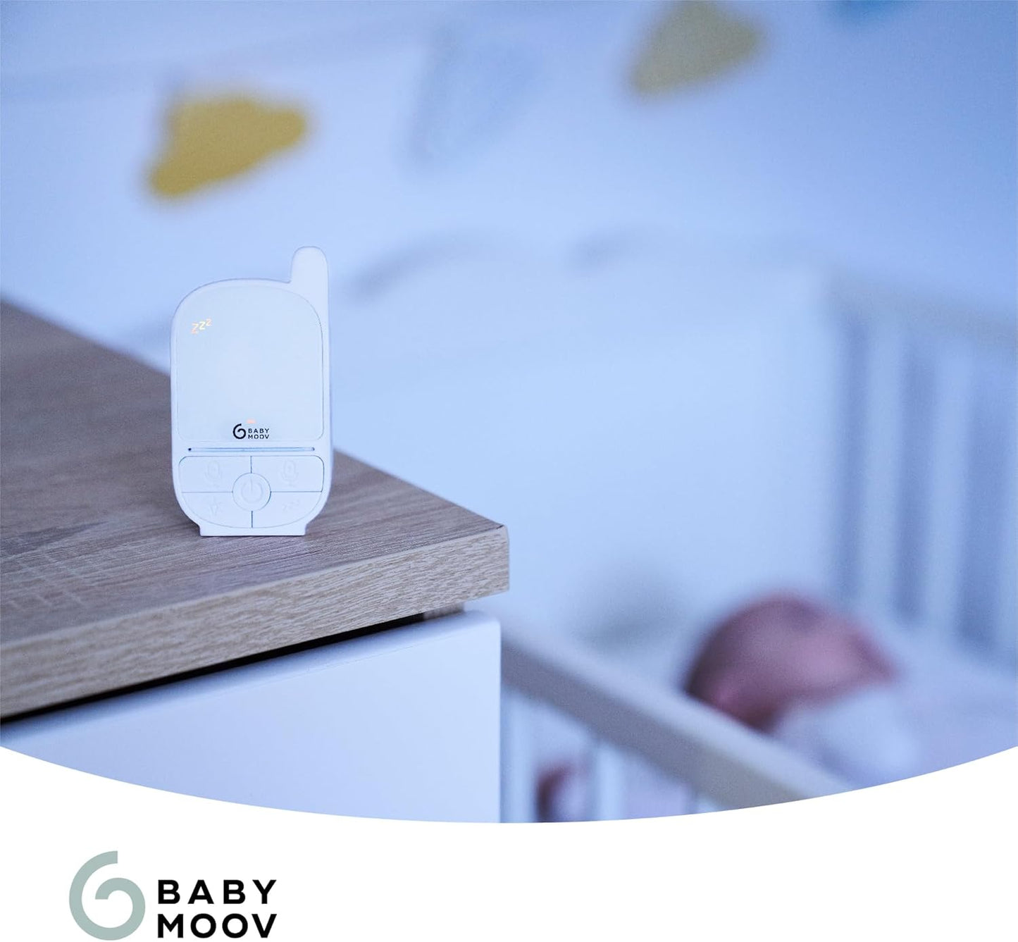 Babymoov Handy Baby Monitor Audio and Night Light