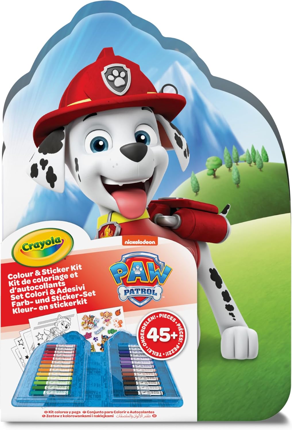 crayola-case-with-colours-stickers-paw-petrol-felt-pen-set-2