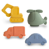 Mushie Bath Toy Play Set - Vehicles
